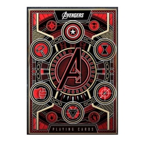 Karte Bicycle Avengers Red