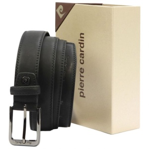 Remen kožni muški - 3341 GG23 CRNI 3.5CM PIERRE CARDIN