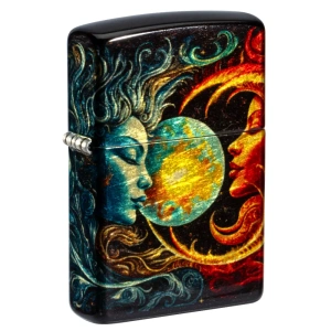 ZIPPO UPALJAČ Spiritual Sun and Moon Design 46563