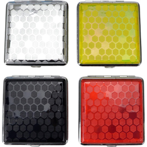 Tabakera sac sjajna metalni okvir za 20 cigareta