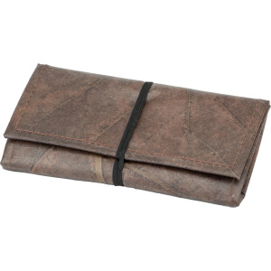 Torbica za duhan kozasti list i pamuk smedja 15.5cm