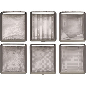 Tabakera metal hrom sorto za 16 cigareta