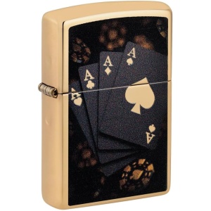 ZIPPO upaljač Poker Design Gold 47141
