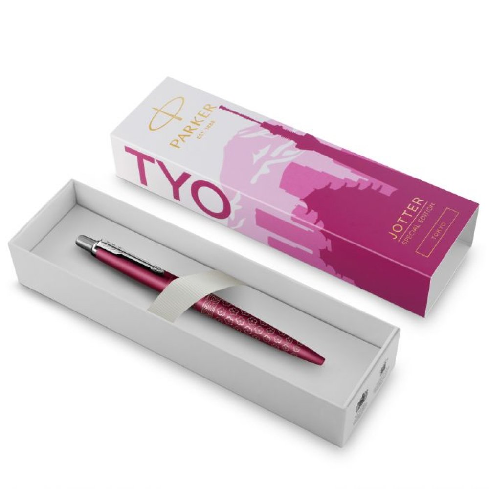 Elegantna hemijska olovka Parker Jotter Special Edition Tokyo Pink CT