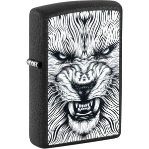 ZIPPO upaljač Fierce Animal Design Black 47144